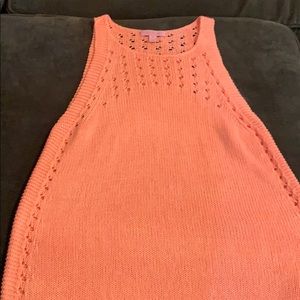 Orange Lilly Pulitzer knit sweater top size M